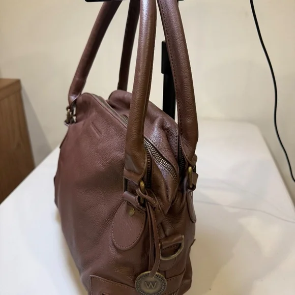 Wanderer Travel Co Manhattan Handbag Cioccolato - Picture 4 of 12